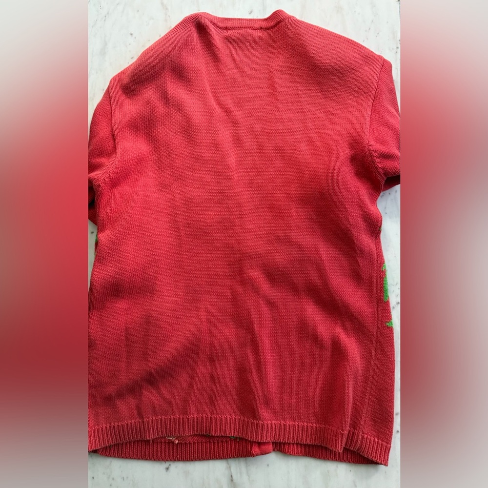 Vintage 1990s Embroidered Cardigan - L - Picture 8 of 15